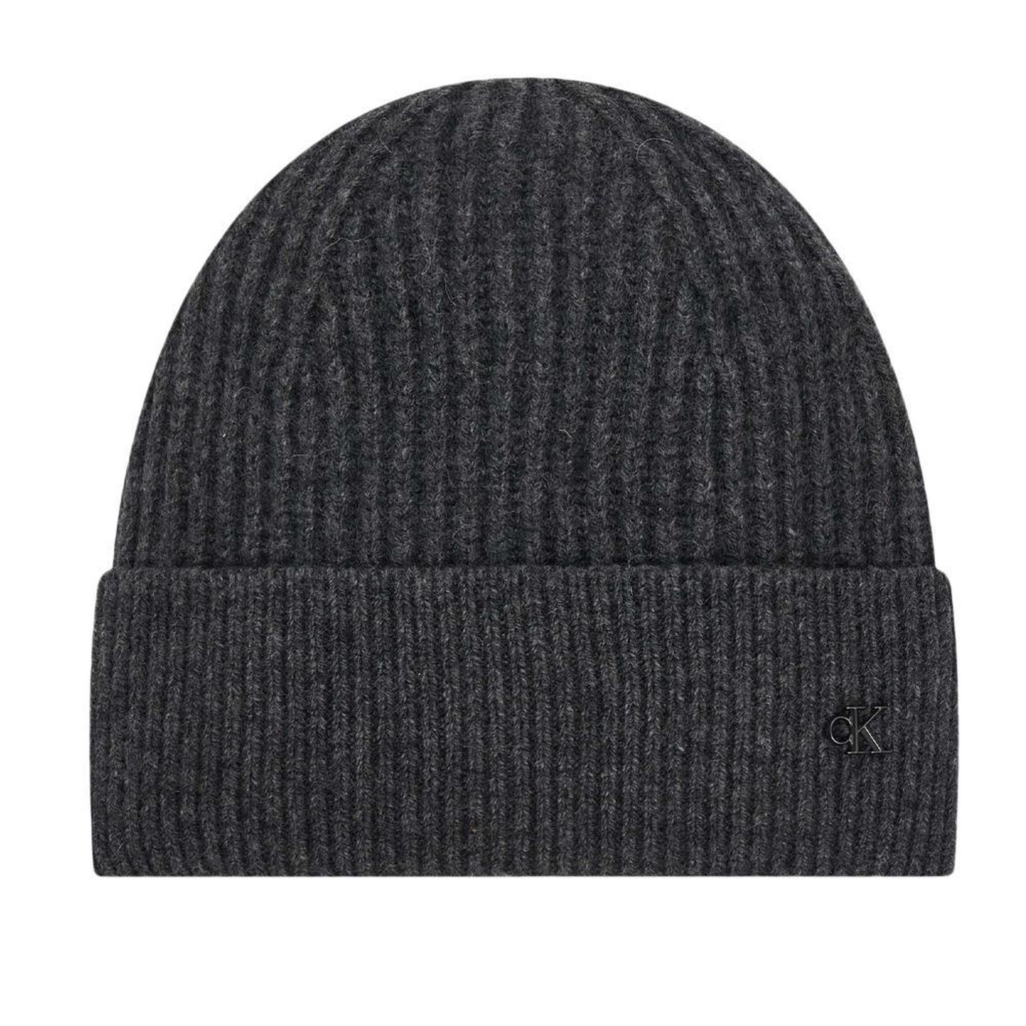 Calvin Klein Bonnet  Foncé Femme Calvin Klein Jeans Ck Metal Wool. Coloris disponibles : Gris