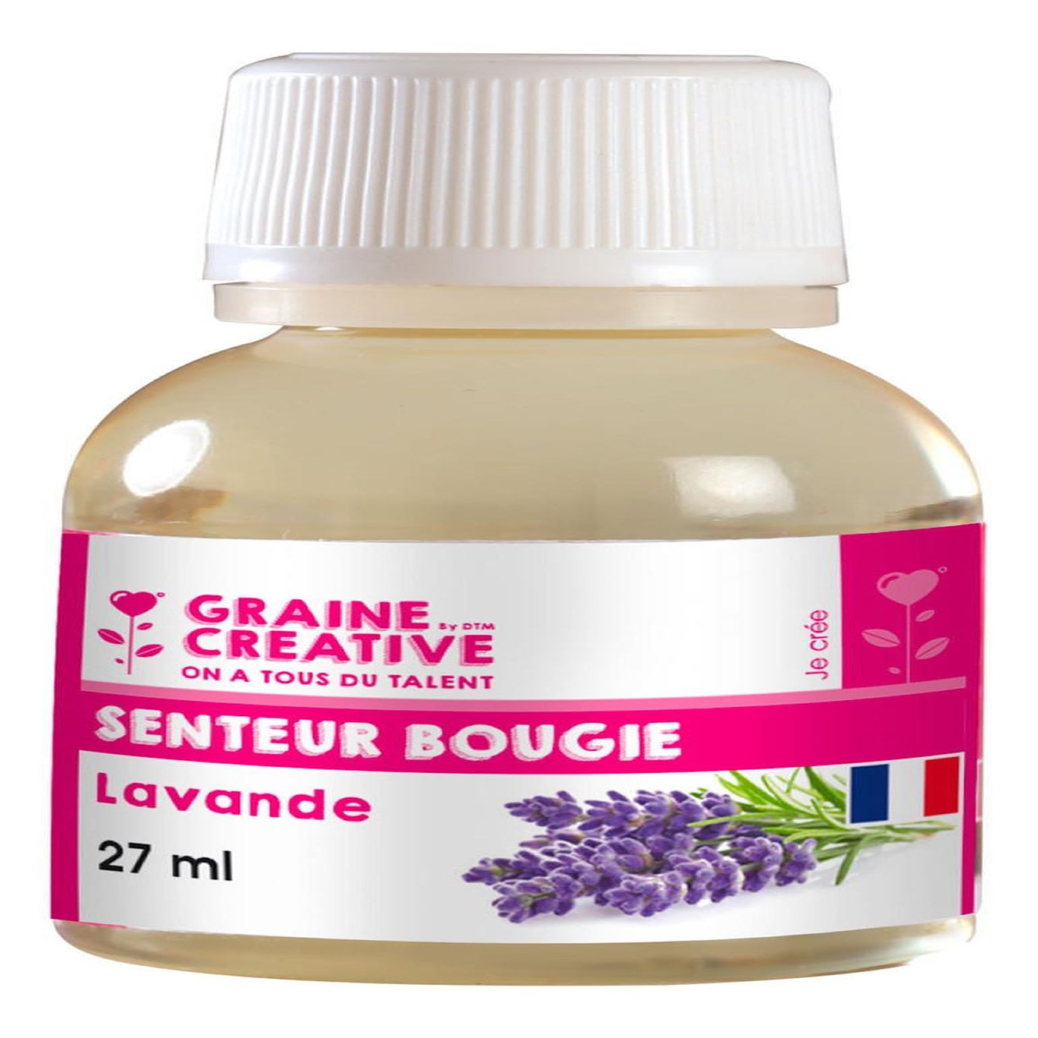 Graine créative Parfum pour bougies 27 ml - Senteur lavande
