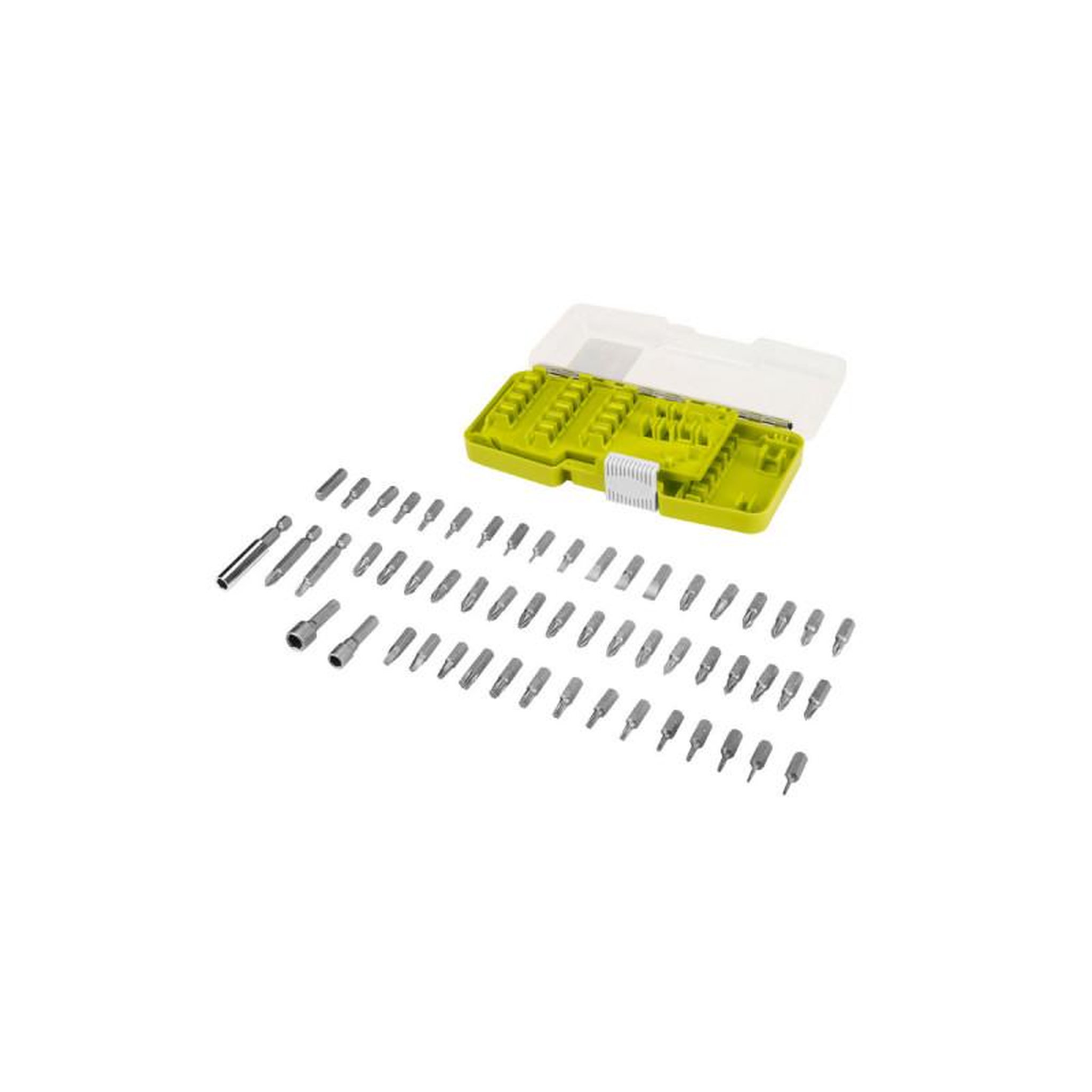 Voir la diapositive 2 : Ryobi Coffret ryobi 55 accessoires de vissage mixtes rak55dk