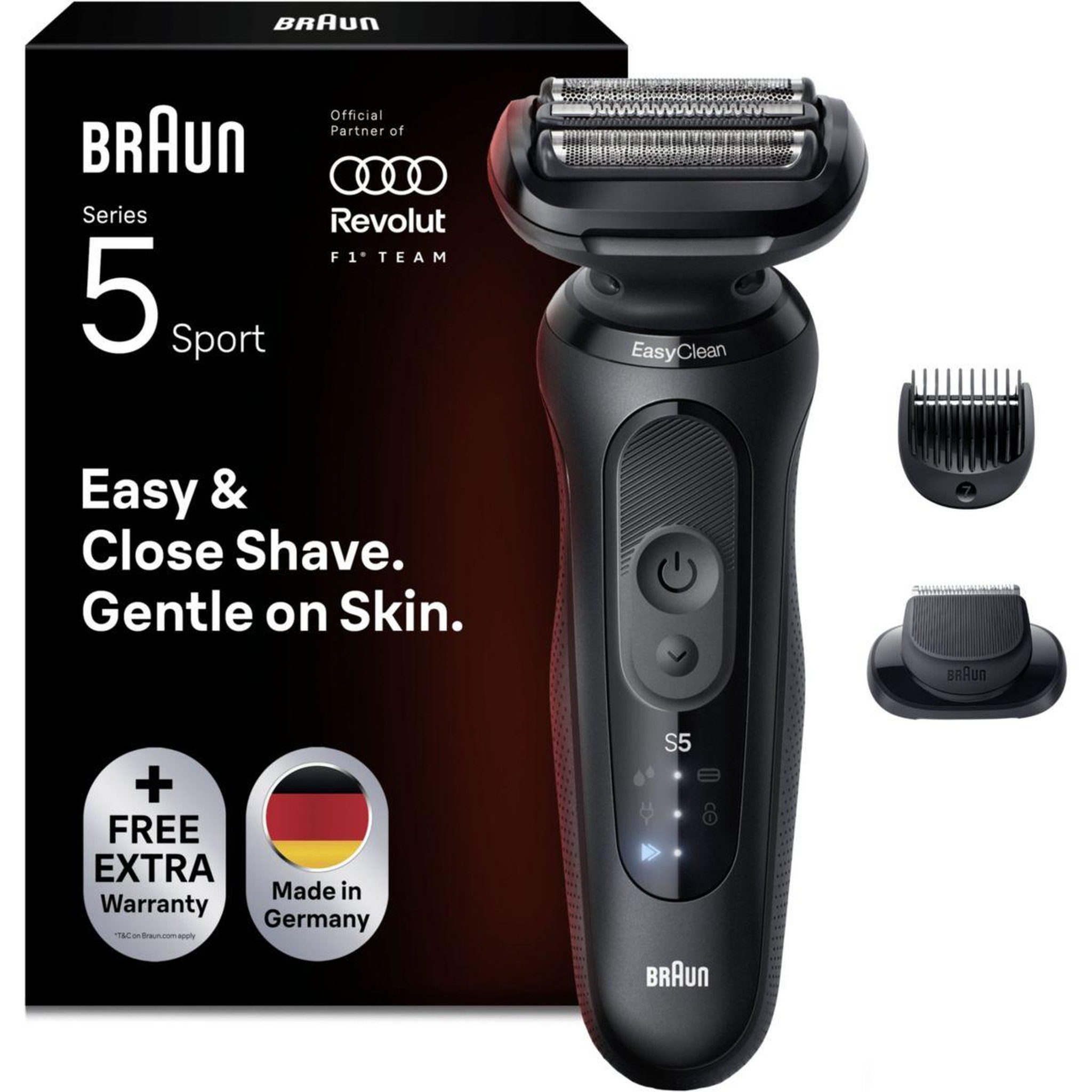 Voir la diapositive 1 : BRAUN Rasoir électrique Series 52-N1500sF1