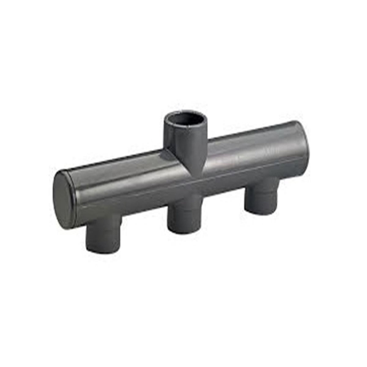 JARDIDECO Collecteur PVC pression 3 entrées/1 sortie Ø 63/50 mm - Fitt