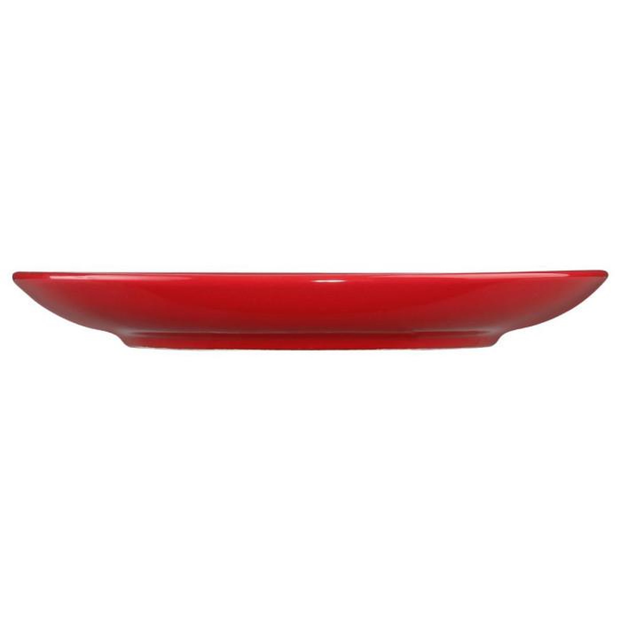 Voir la diapositive 3 : SECRET DE GOURMET Lot de 6 assiettes à dessert  colorama  20cm rouge