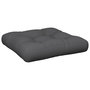 Voir la diapositive 4 : VIDAXL Coussins de palette lot de 2 anthracite tissu