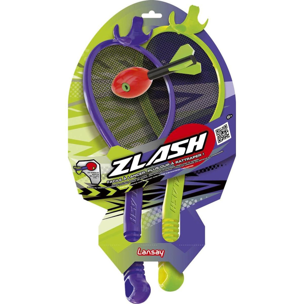 LANSAY Zlash - jeu de lancer avec raquettes