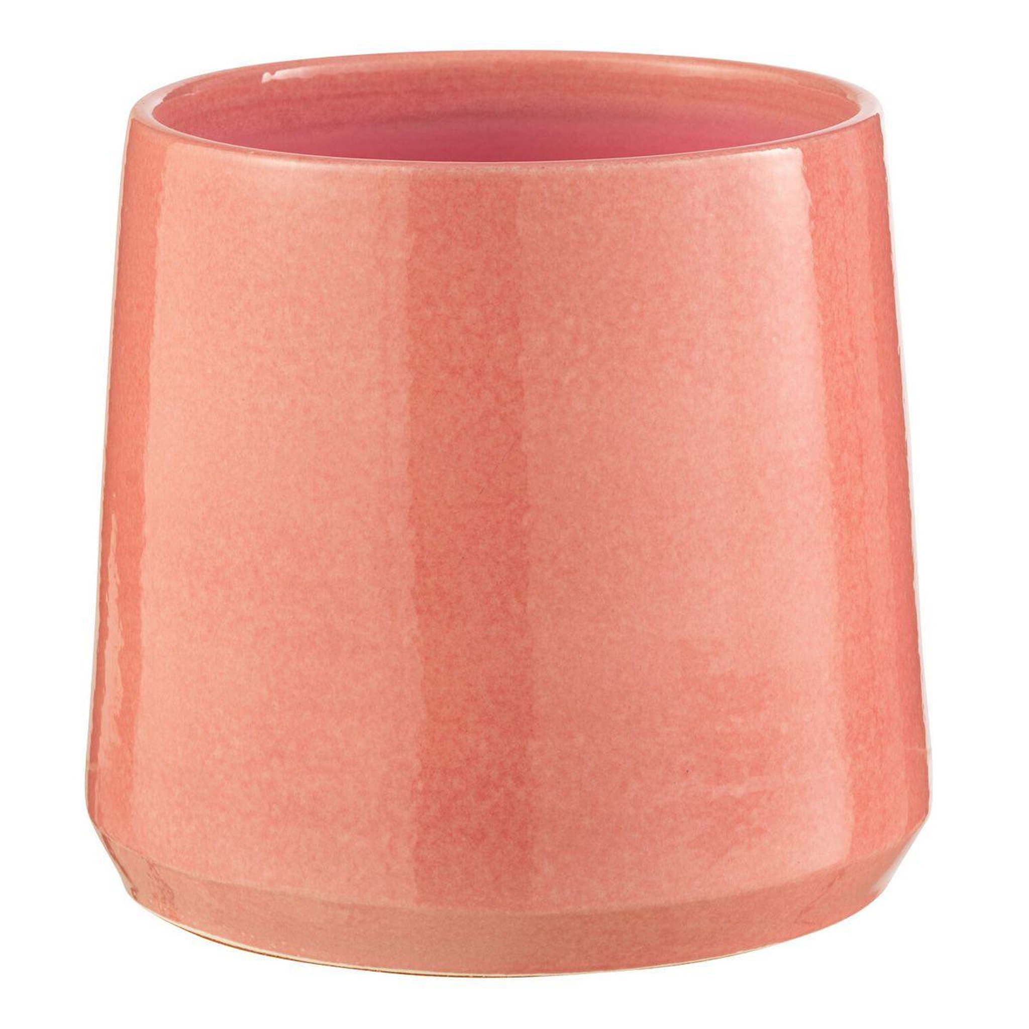 J-LINE Cache-Pot en Céramique  Valentine  24cm Rose