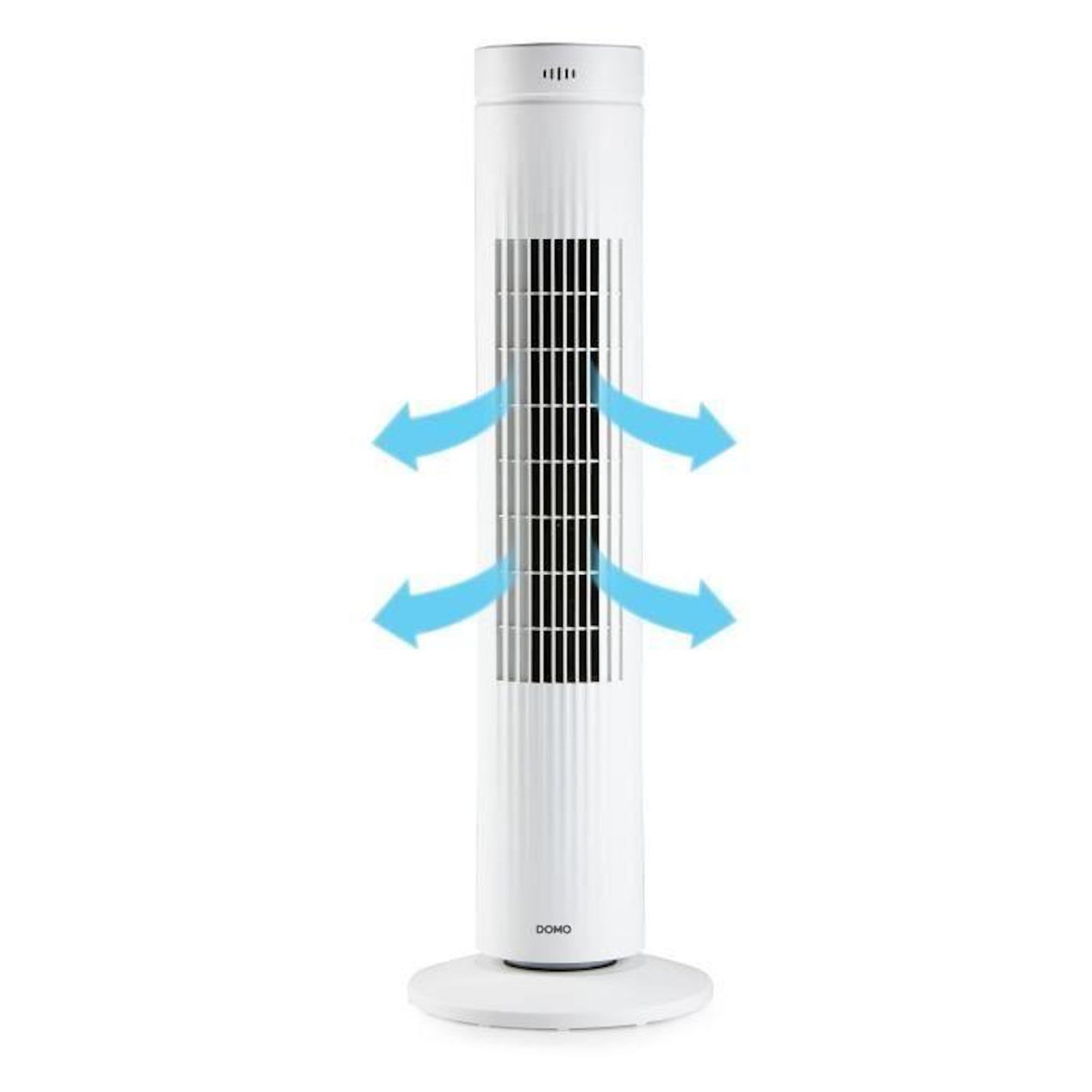 Domo Ventilateur colonne - DOMO - 35 W - Oscillation large - 3 vitesses - Arret automatique - Télécommande inclus