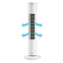 Voir la diapositive 4 : Domo Ventilateur colonne - DOMO - 35 W - Oscillation large - 3 vitesses - Arret automatique - Télécommande inclus