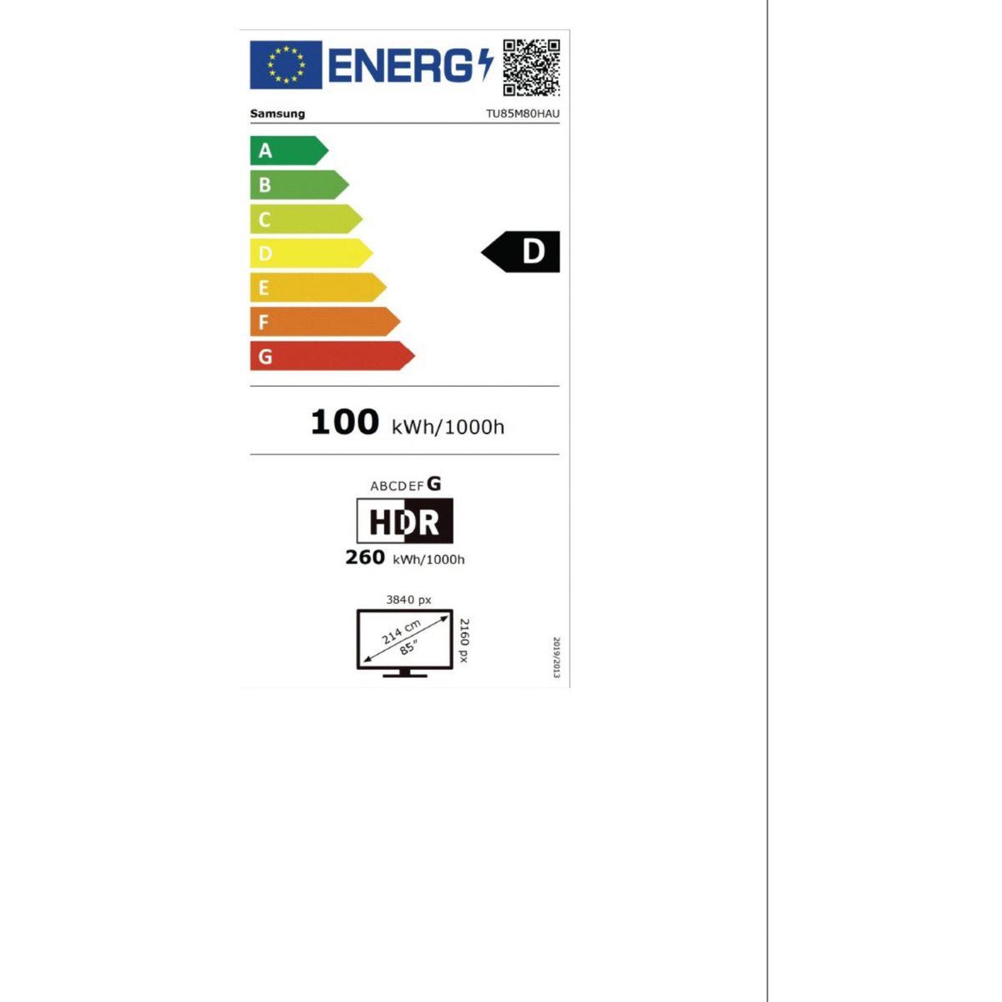 Voir la diapositive 6 : Samsung Tv mini led tu85m80h (2026) 85  (214 cm) 4k - smart tv avec ia
