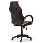 Voir la diapositive 4 : VS VENTA-STOCK Fauteuil de Bureau réglable et inclinable Formula tapissé en Similicuir, Noir/Rouge