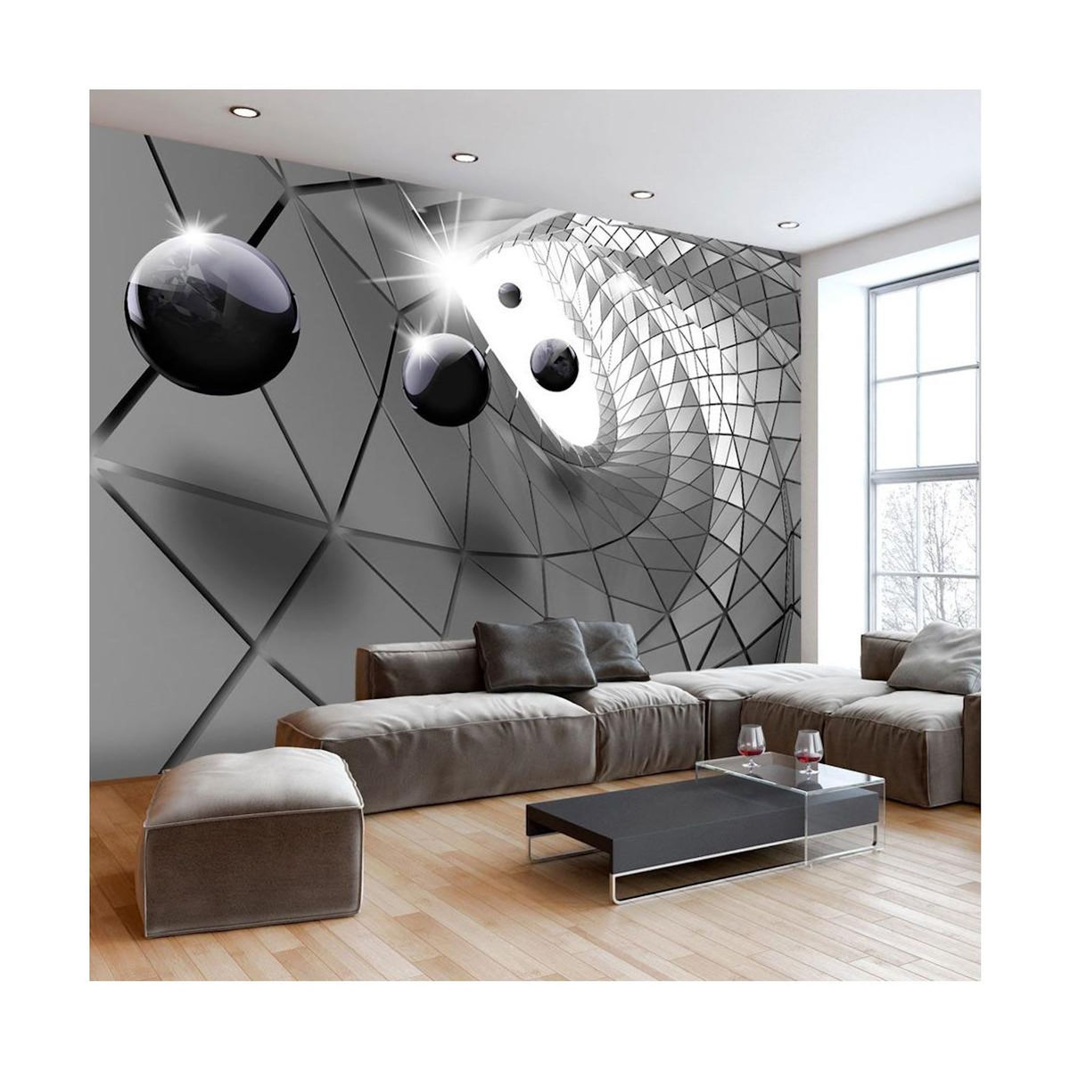 Paris Prix Papier Peint  Steel Illusion