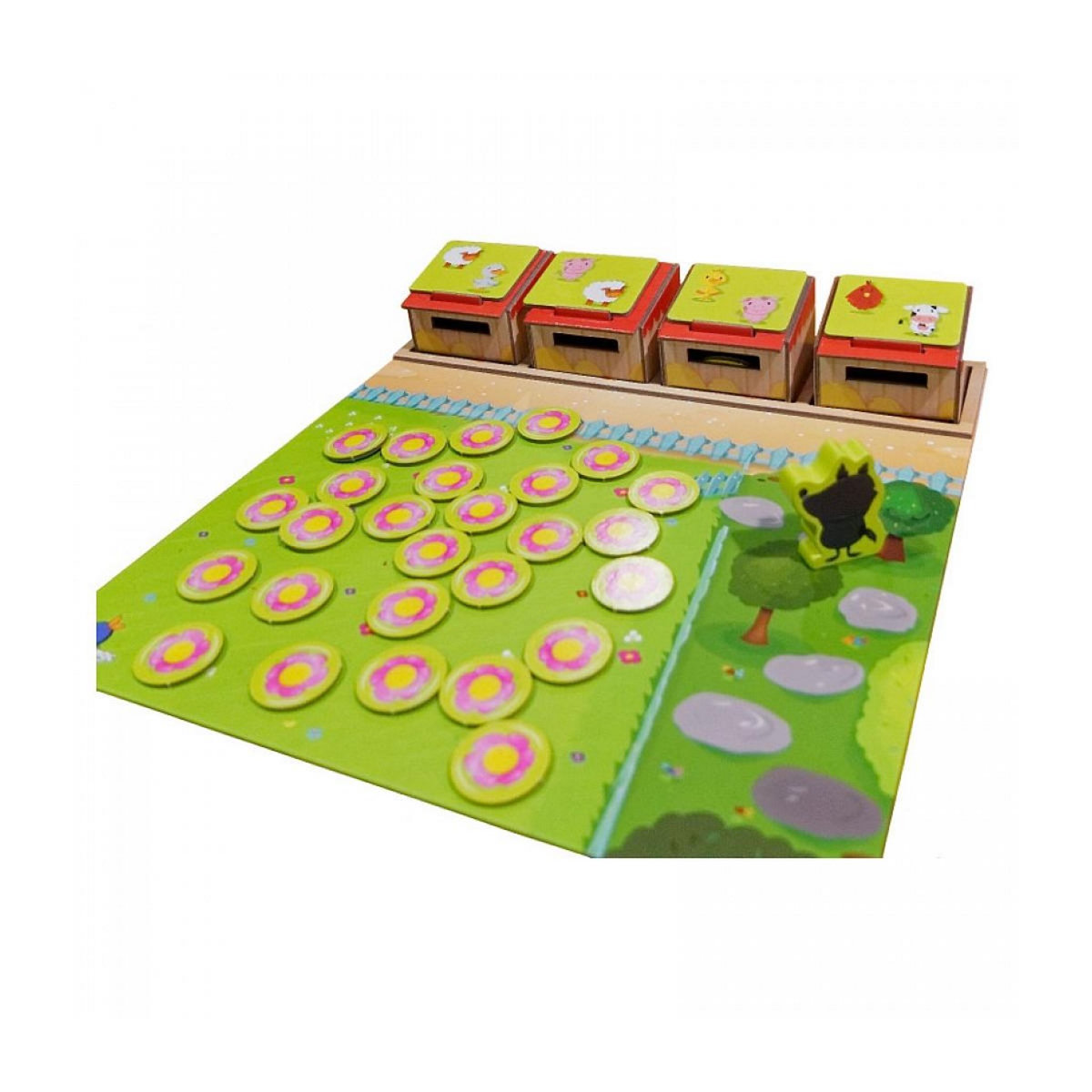 Blue orange Mr Wolf  Jeu cooperatif pour 4 ans