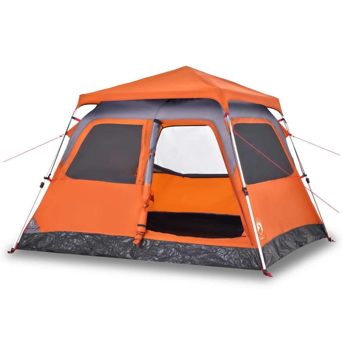 VIDAXL Tente de camping a dome 4 personnes liberation rapide