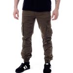 PANAME BROTHERS Pantalon Cargo  Foncé Homme Paname Brothers Costa. Coloris disponibles : Marron