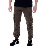 PANAME BROTHERS Pantalon Cargo  Foncé Homme Paname Brothers Carlos. Coloris disponibles : Marron