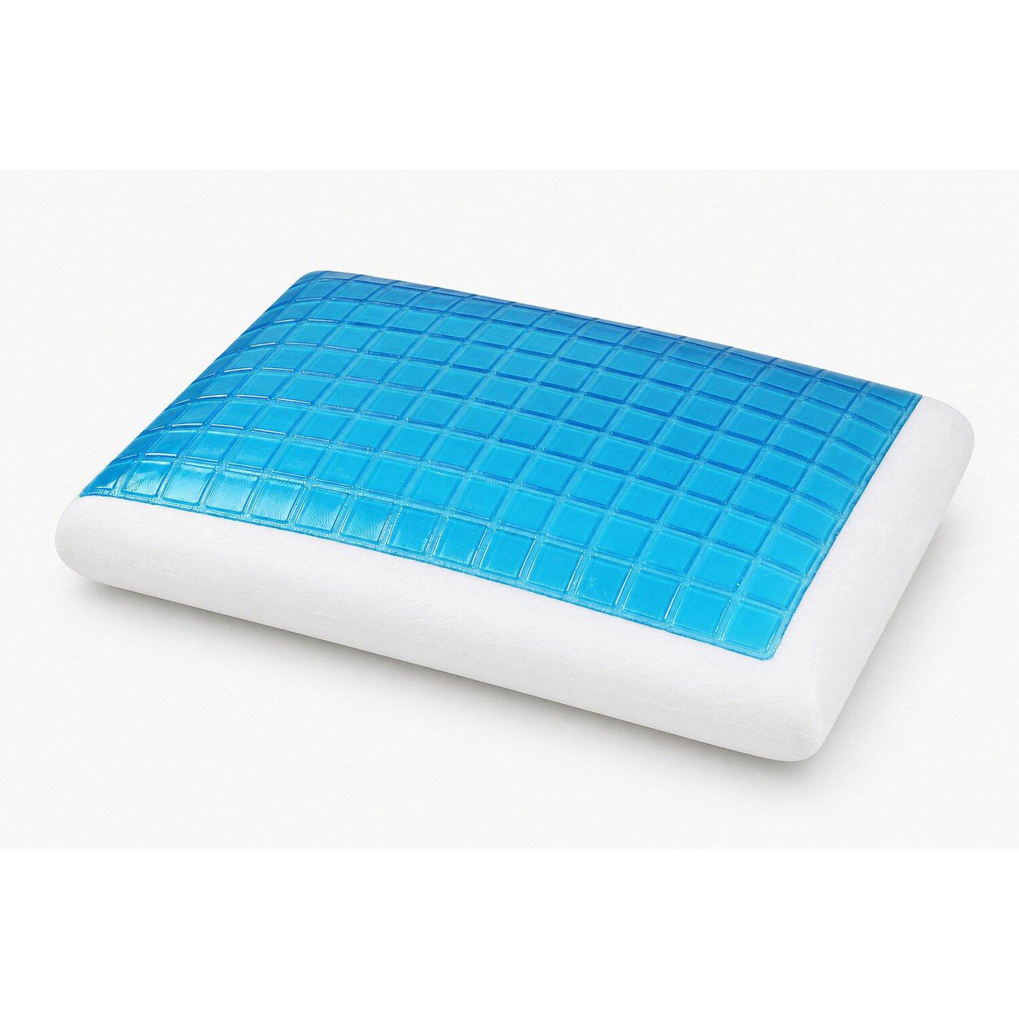 Home collection Oreiller ergonomique et rafraichissant 40x60 cm 100 % polyester