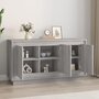 Voir la diapositive 3 : VIDAXL Buffet sonoma gris 102x35x55 cm bois d'ingenierie