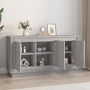 Voir la diapositive 3 : VIDAXL Buffet sonoma gris 102x35x55 cm bois d'ingenierie