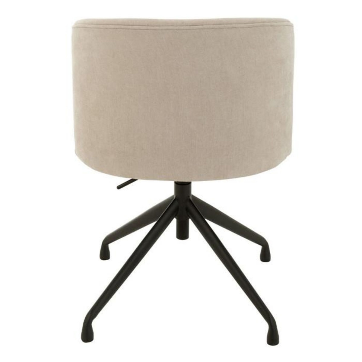 Paris Prix Chaise Pivotante Design  Gena  56cm Beige