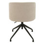 Voir la diapositive 4 : Paris Prix Chaise Pivotante Design  Gena  56cm Beige
