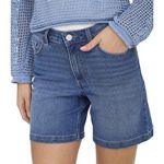 Only Short  Femme Only Mia. Coloris disponibles : Bleu