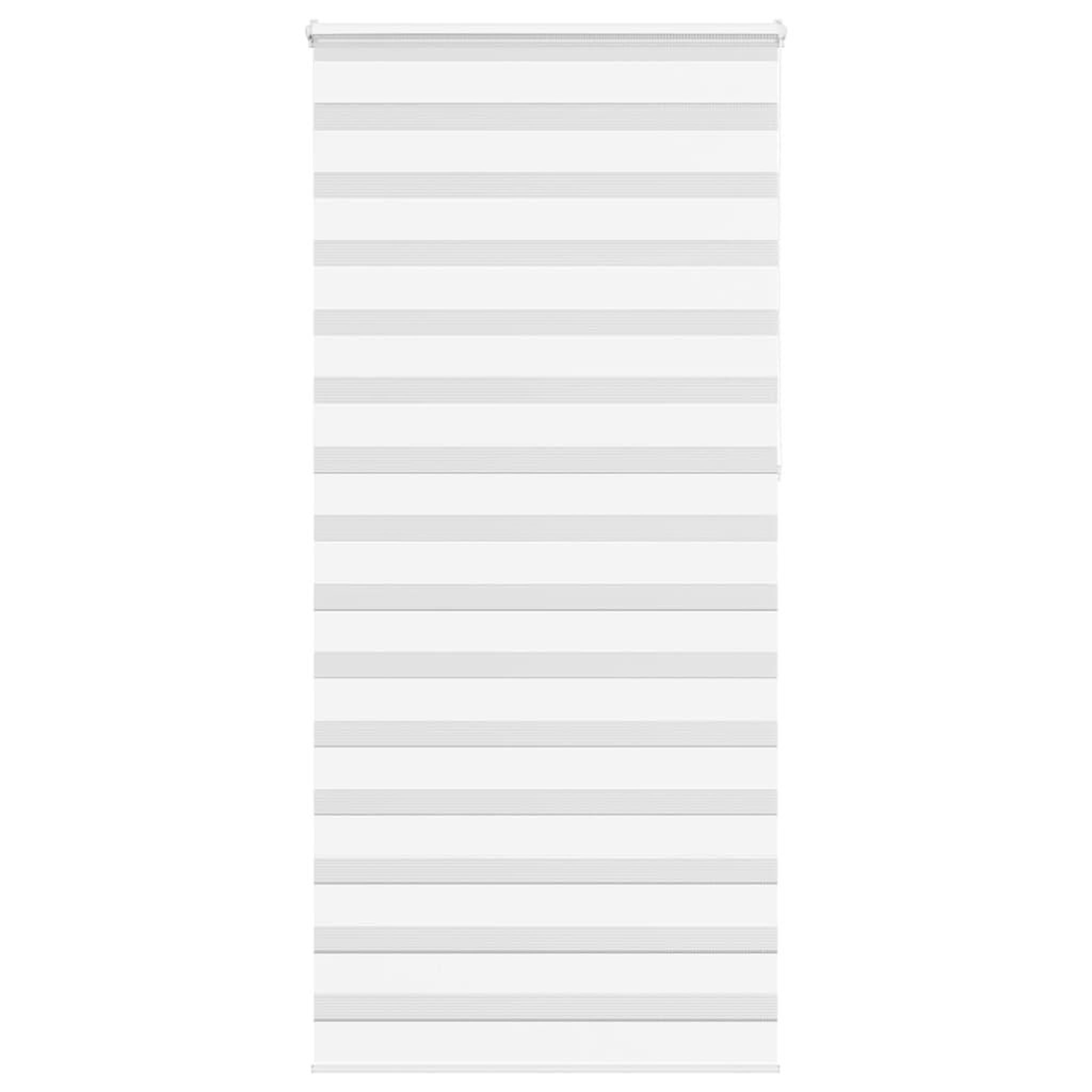 VIDAXL Store zebre blanc 115x230 cm largeur du tissu 110,9cm polyester