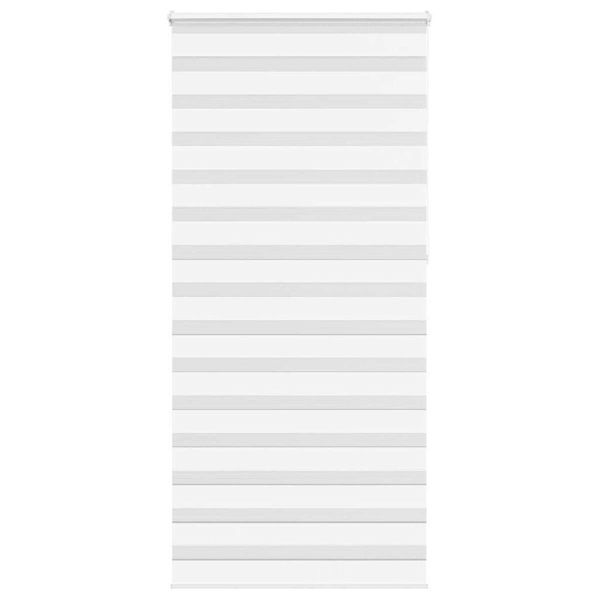 VIDAXL Store zebre blanc 115x230 cm largeur du tissu 110,9cm polyester