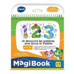 VTECH Livre interactif - Je Découvre les Nombres avec Scout et Violette -  Magibook 