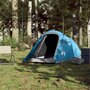 Voir la diapositive 3 : VIDAXL Tente de camping tunnel 2 personnes bleu impermeable