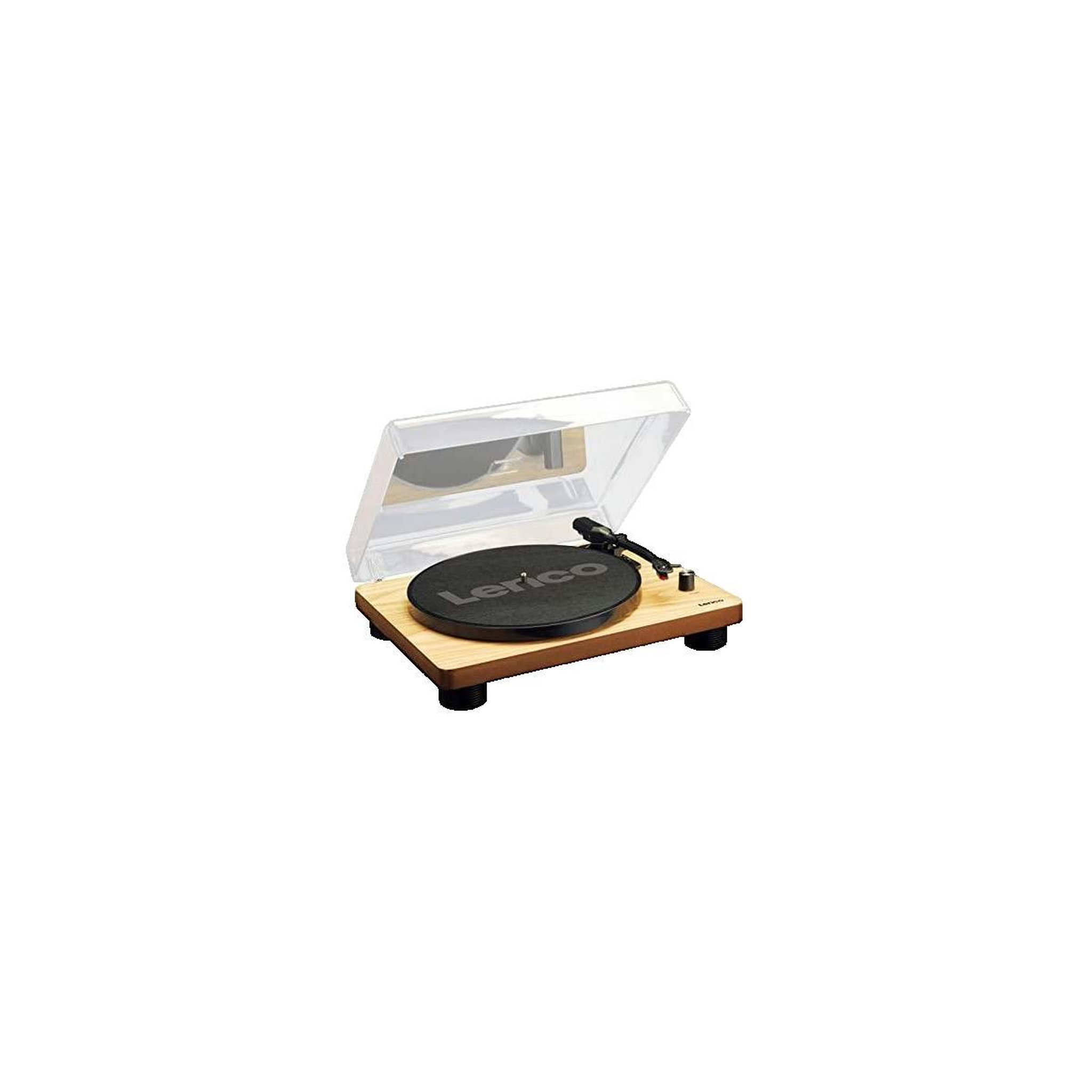 Lenco Platine vinyle Lenco LS-50 bois avec haut-parleurs intégrés