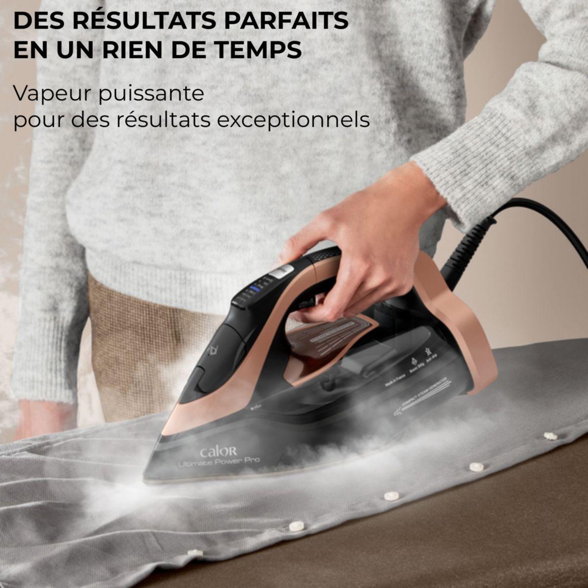 Voir la diapositive 5 : CALOR Fer à repasser FV9E50C0 Ultimate Power Pro