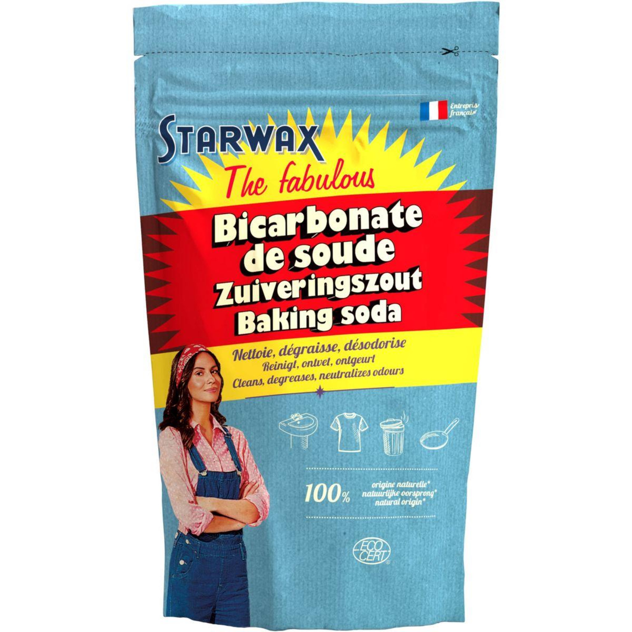 Starwax nettoyant Bicarbonate de soude 1KG