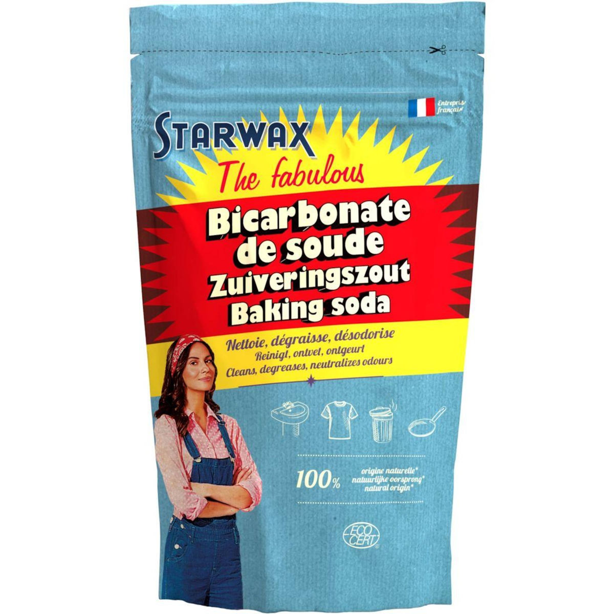 Starwax nettoyant Bicarbonate de soude 1KG