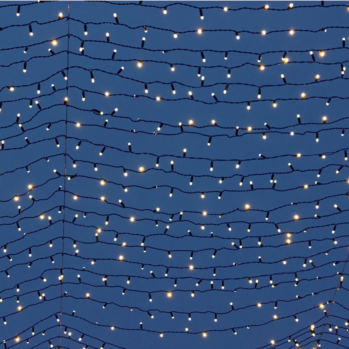 Lumisky Guirlande lumineuse solaire 8 modes YOGY Jaune Plastique 33.90M