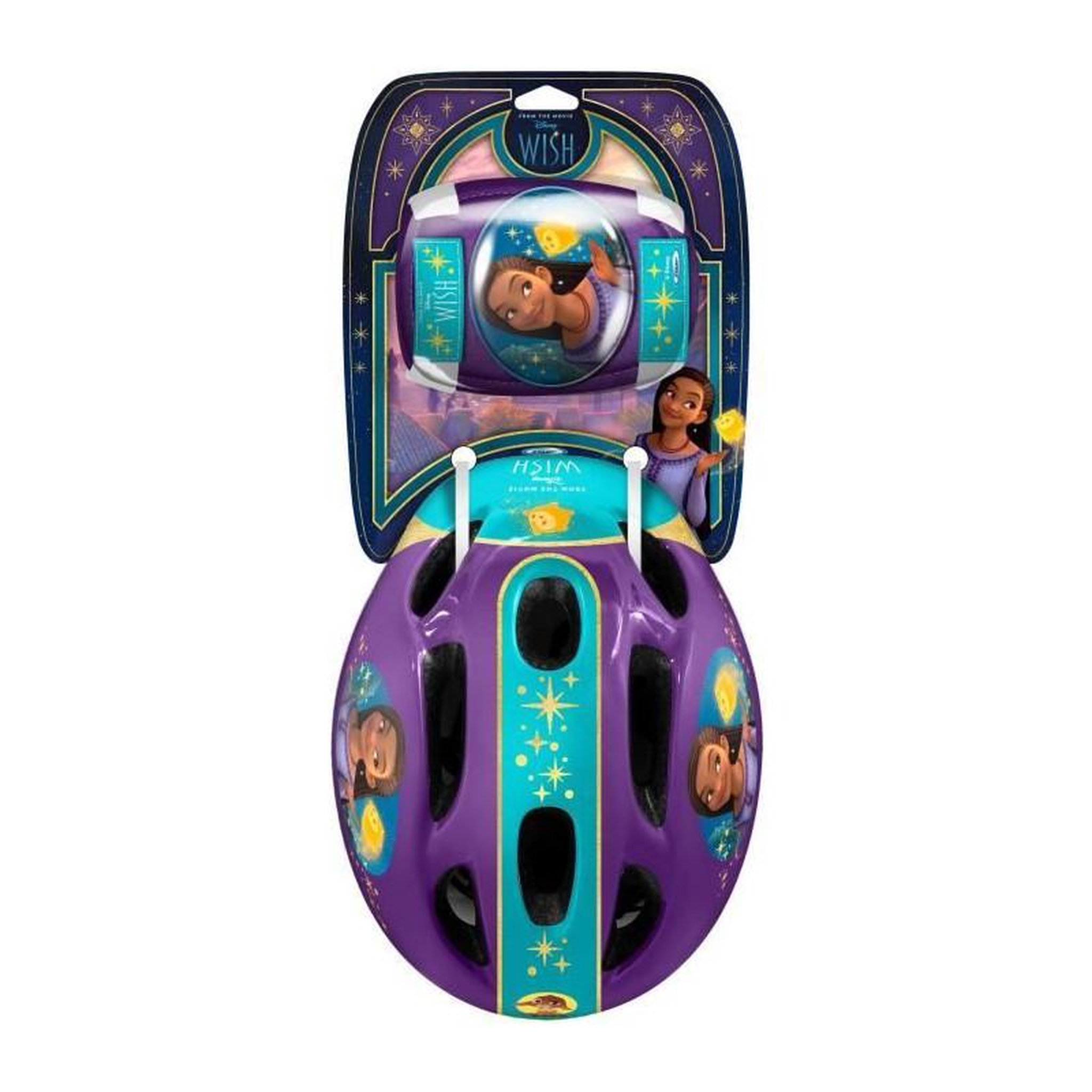 Voir la diapositive 2 : DISNEY Set avec Casque et protections avec coudieres et genouilleres - DISNEY - WISH