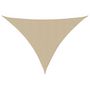 Voir la diapositive 2 : VIDAXL Voile de parasol Tissu Oxford triangulaire 5x6x6 m beige