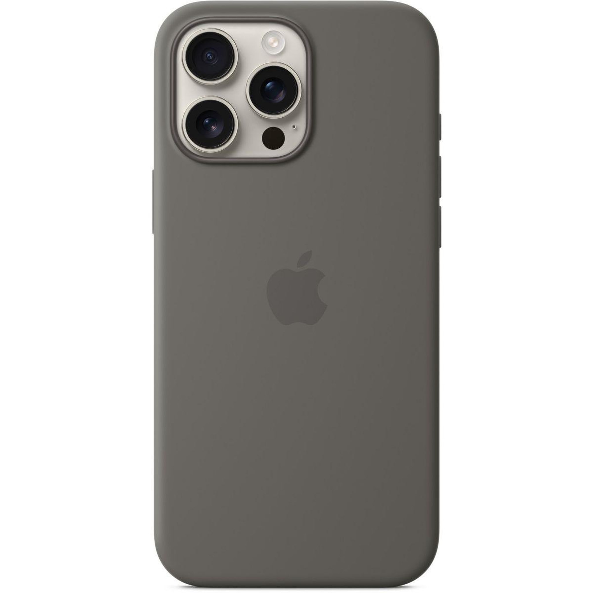 Voir la diapositive 2 : APPLE Coque iPhone 16 Pro Max Gris sidéral MagSafe silic