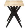 Voir la diapositive 3 : VIDAXL Table a manger 120x60x76 cm Bois de manguier massif