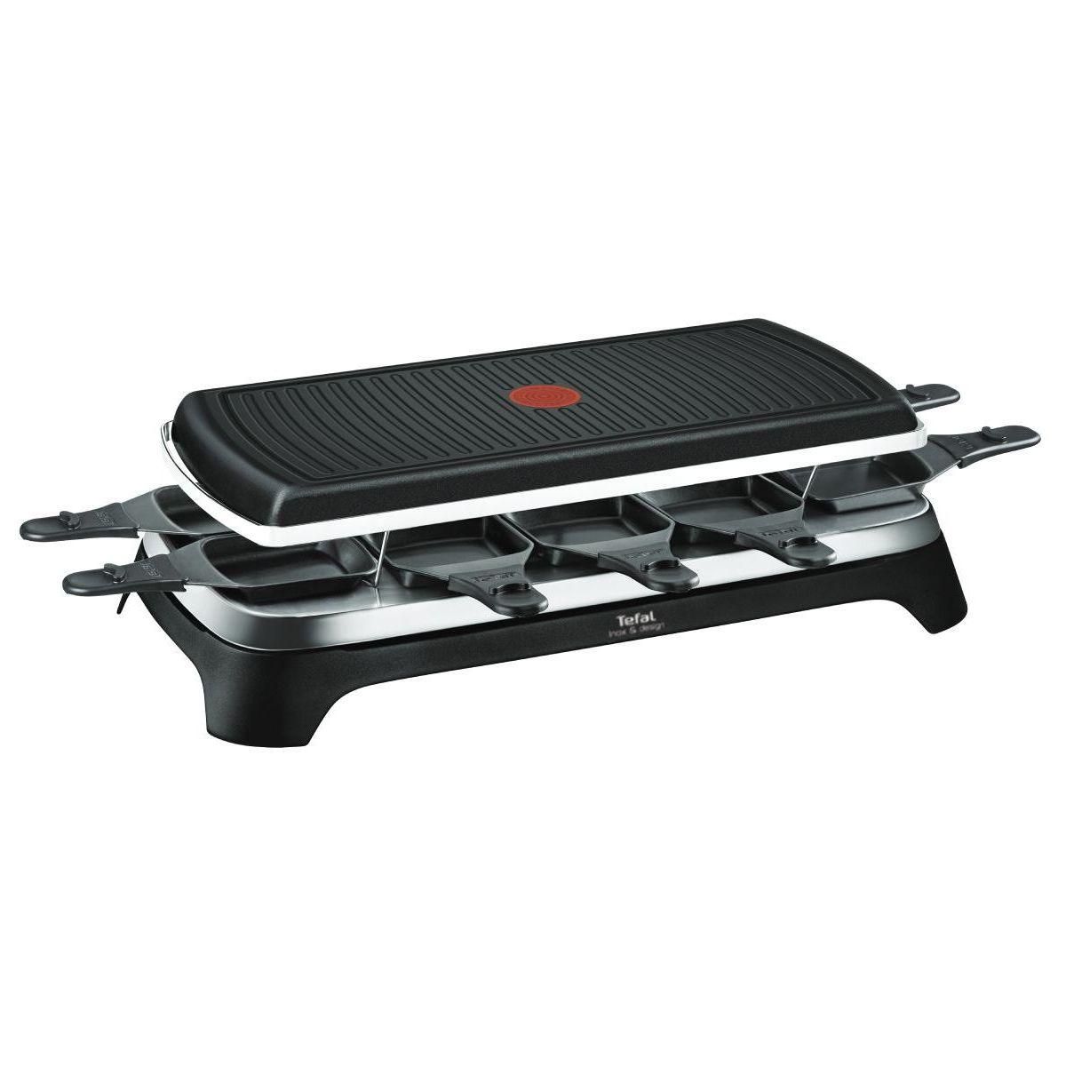 TEFAL Raclette inox & design RE458812