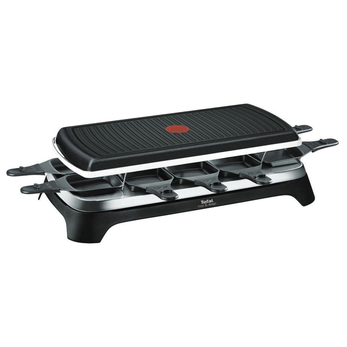 TEFAL Raclette inox & design RE458812