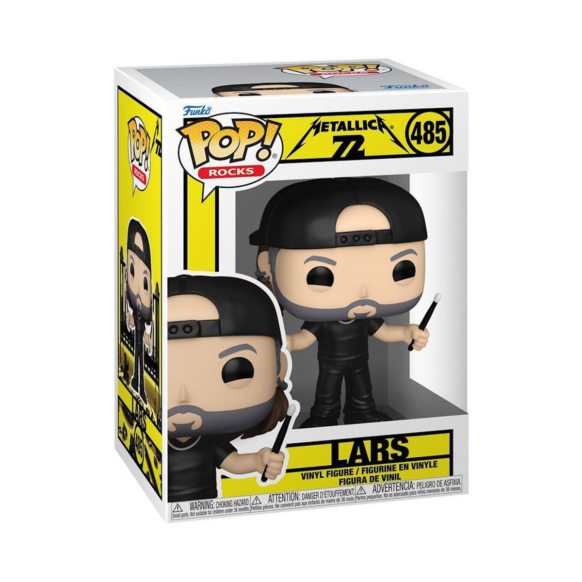Funko Figurine Funko Pop Rocks Metallica Lars 72S