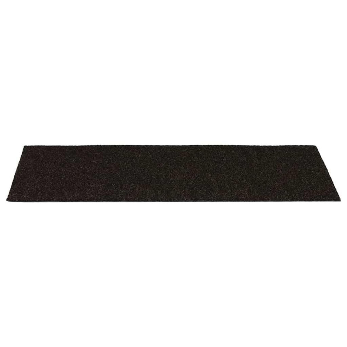 VIDAXL Tapis d'escalier auto-adhesifs 30 pcs marron fonce 60x25 cm
