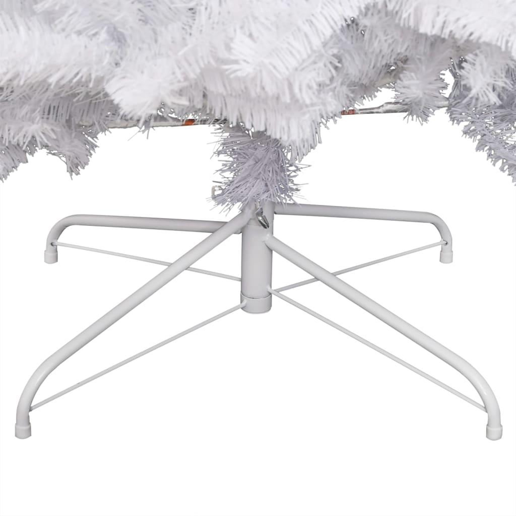 Voir la diapositive 4 : VIDAXL Sapin de Noël artificiel a charnieres avec neige floquee 120 cm