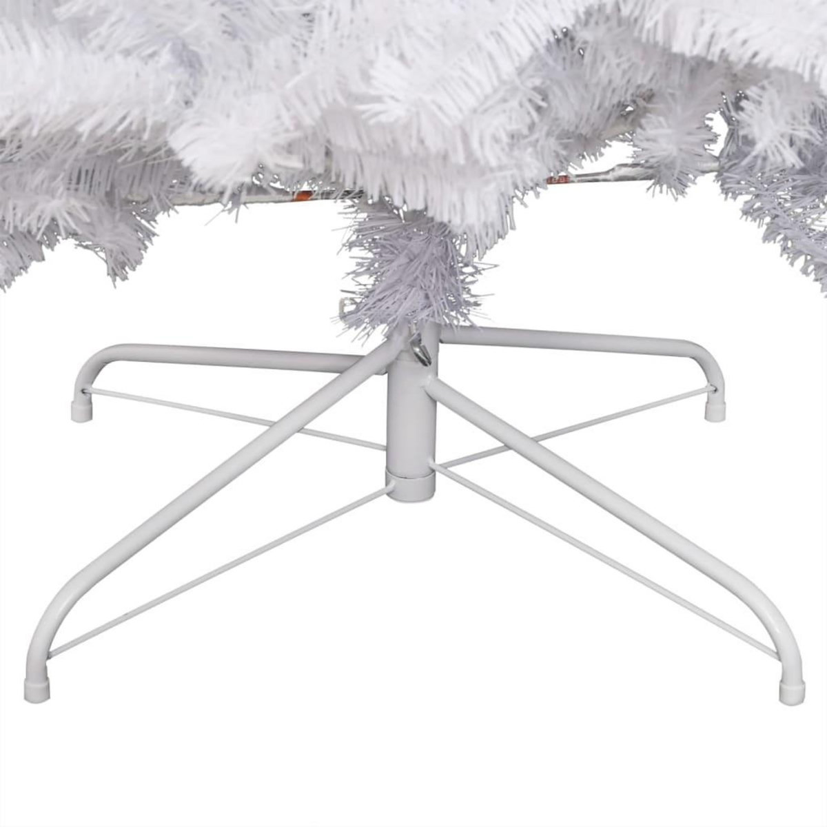 VIDAXL Sapin de Noël artificiel a charnieres avec neige floquee 120 cm