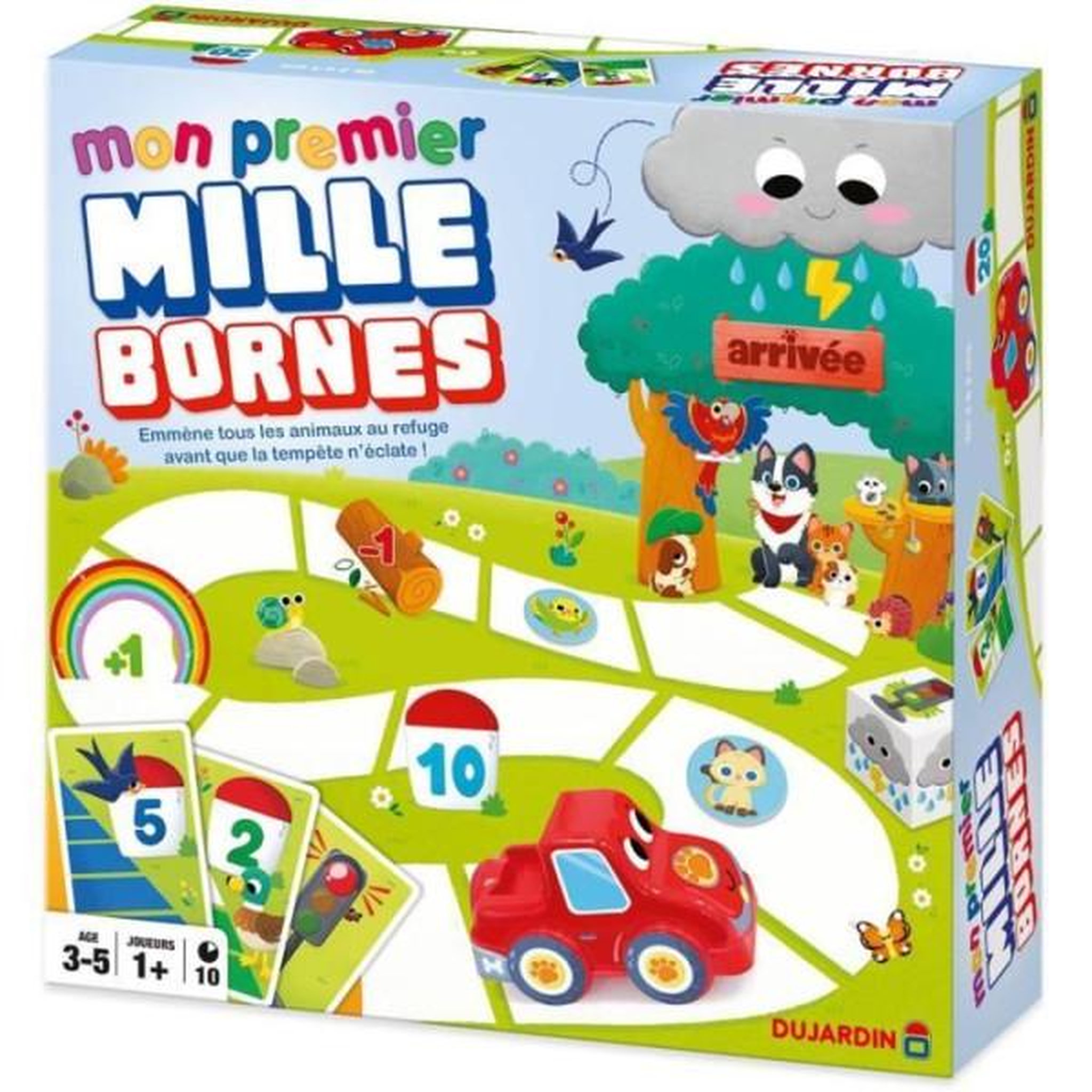 Voir la diapositive 2 : Dujardin Jeu classique Dujardin Mon premier Mille Bornes