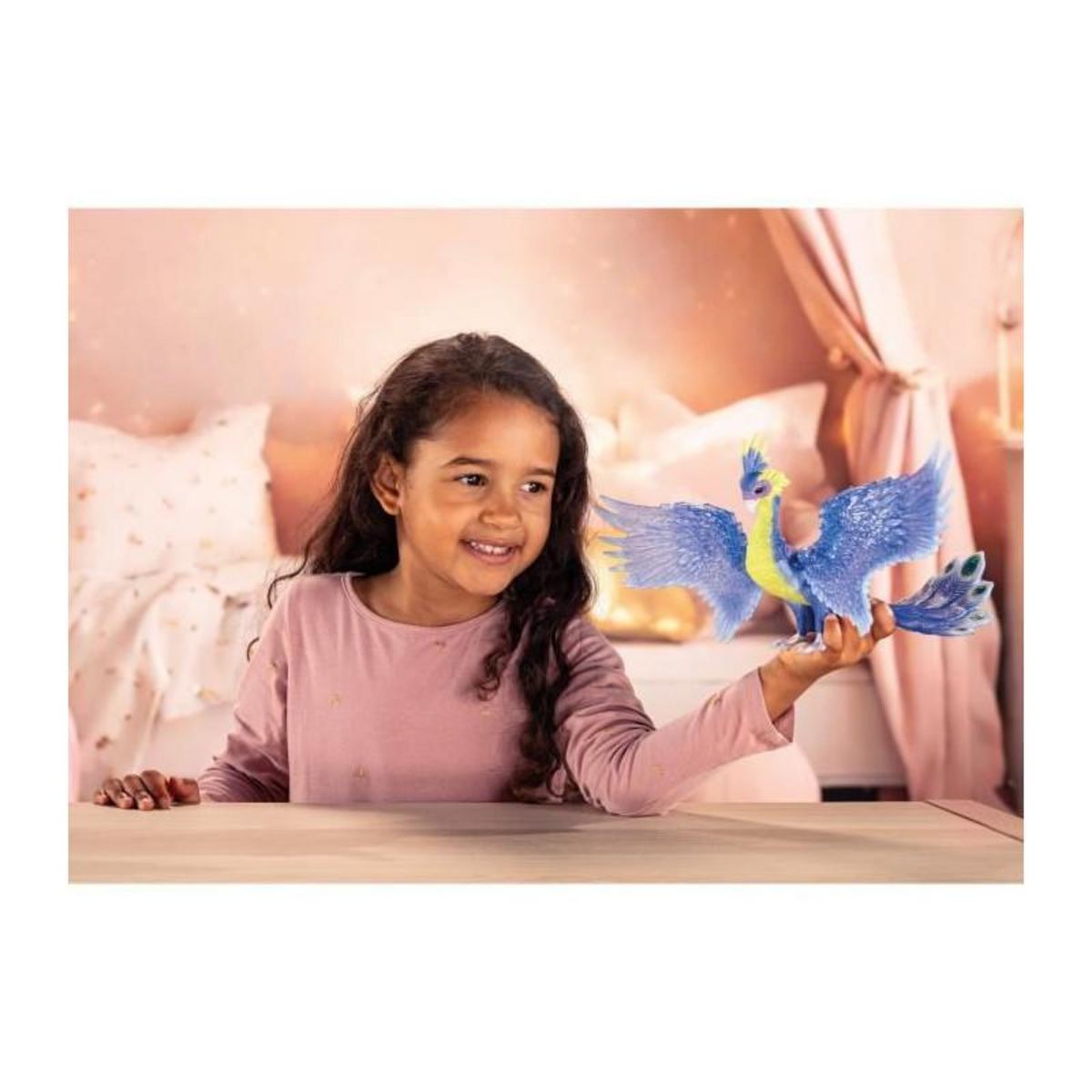 Schleich Figurine Paon magique bleu, Schleich 70794 Bayala, Pour enfant des 5 ans