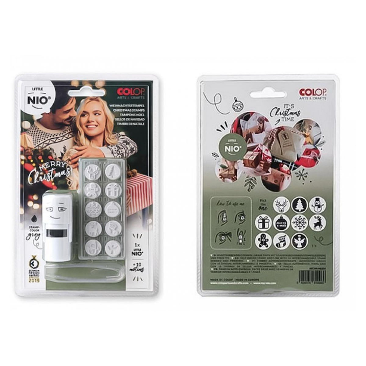 Graine créative Tampons-Noel -10 motifs deco