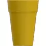 GARDENSTAR Pot en plastique ICFAL - Jaune moutarde - 35cm