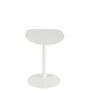 Voir la diapositive 3 : Paris Prix Table d'Appoint en Métal  Ice  55cm Blanc