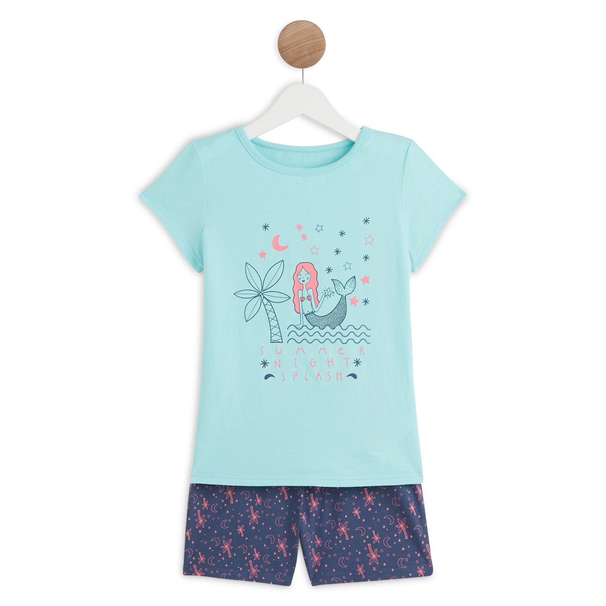 IN EXTENSO Pyjashort sirène  fille