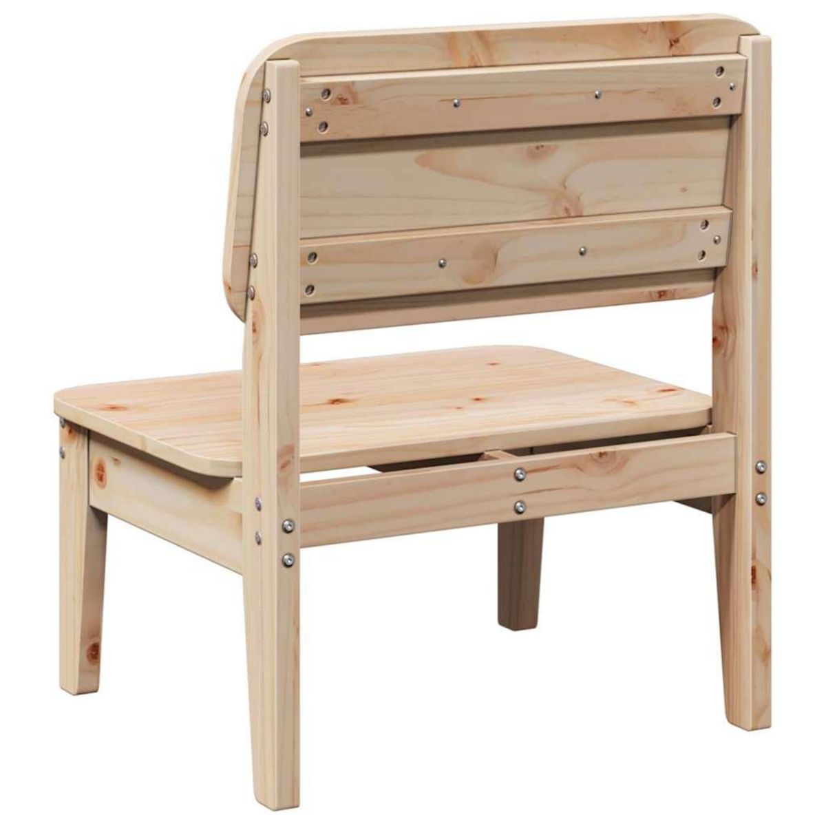 VIDAXL Chaise de jardin 60x52,5x72 cm bois de pin massif